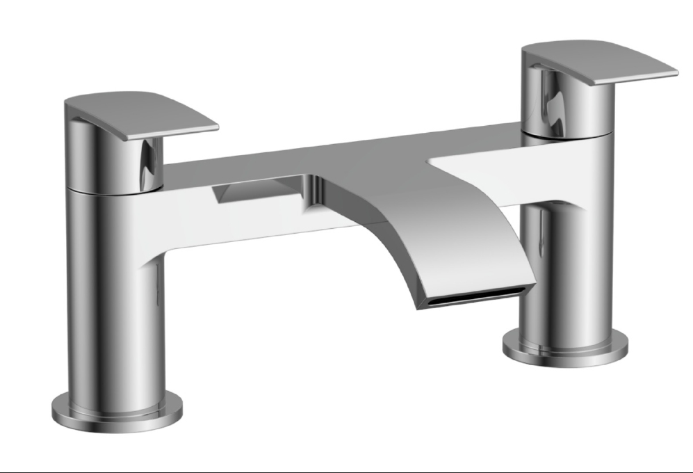 Kartell K-VIT Bella bath filler tap in chrome (OFTAP13)