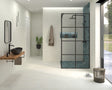 Kennebunk White Metallic Satin Porcelain Wall & Floor Tile 600x1200mm