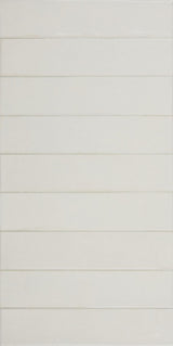 La Jolla white brick effect gloss porcelain wall and floor tile 300x600mm