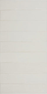 La Jolla white gloss brick effect porcelain tile 300x600mm face