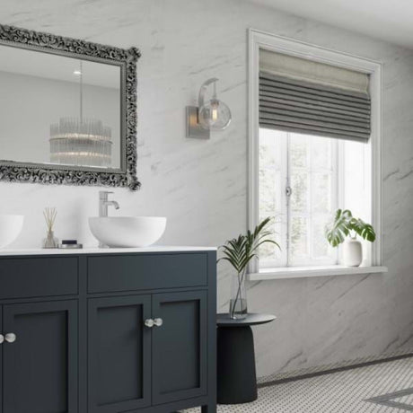Multipanel Pure Levanto Marble Bathroom Wall Panel – Matt, photo 2