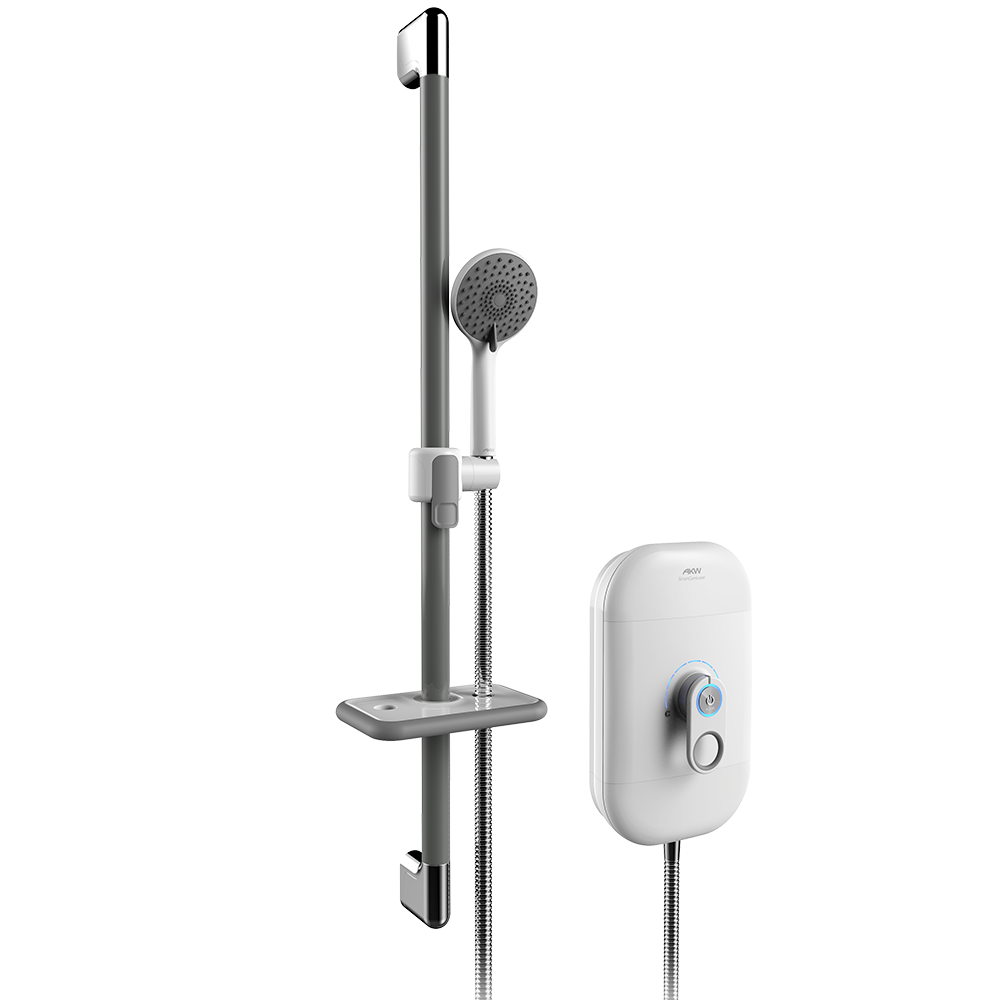 AKW SmartCare Lever Thermostatic Electric Care Shower – Choice of kW & Kit, photo 6