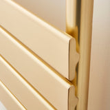 Kartell K-VIT Malibu 1200 x 500mm Towel Rail – Brushed Brass (MAL1200-500B)