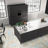 Mendocino blue matt porcelain wall and floor tile 500x1000mm face