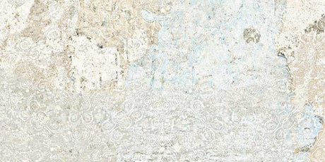 Mendocino sand woven effect porcelain tile 500x1000mm face