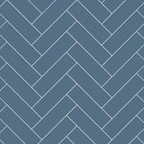 Multipanel Tile Misty Blue Herringbone Bathroom Wall Panel 2400 x 598mm – Matt