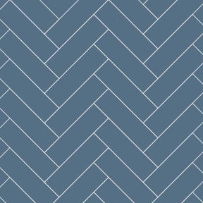 Multipanel Tile Misty Blue Herringbone Bathroom Wall Panel 2400 x 598mm – Matt