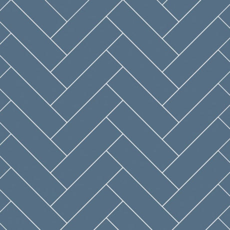 Multipanel Tile Misty Blue Herringbone Bathroom Wall Panel 2400 x 598mm – Matt, photo 2