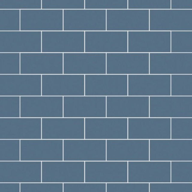 Multipanel Tile Misty Blue Metro Bathroom Wall Panel 2400 x 598mm – Matt