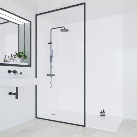 Multipanel Classic Natural White Bathroom Wall Panel, photo 2