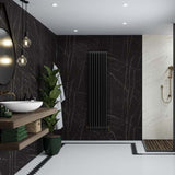 Multipanel Linda Barker Black Pietra Bathroom Wall Panel, photo 4