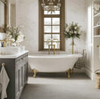 Multipanel Pure Crystal Marble Bathroom Wall Panel – Matt