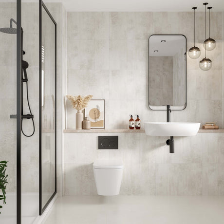 Multipanel Pure White Gypsum Bathroom Wall Panel – Matt, photo 4