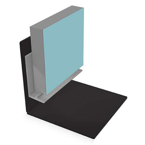 Multipanel Type X Base Profile, Satin Anodised