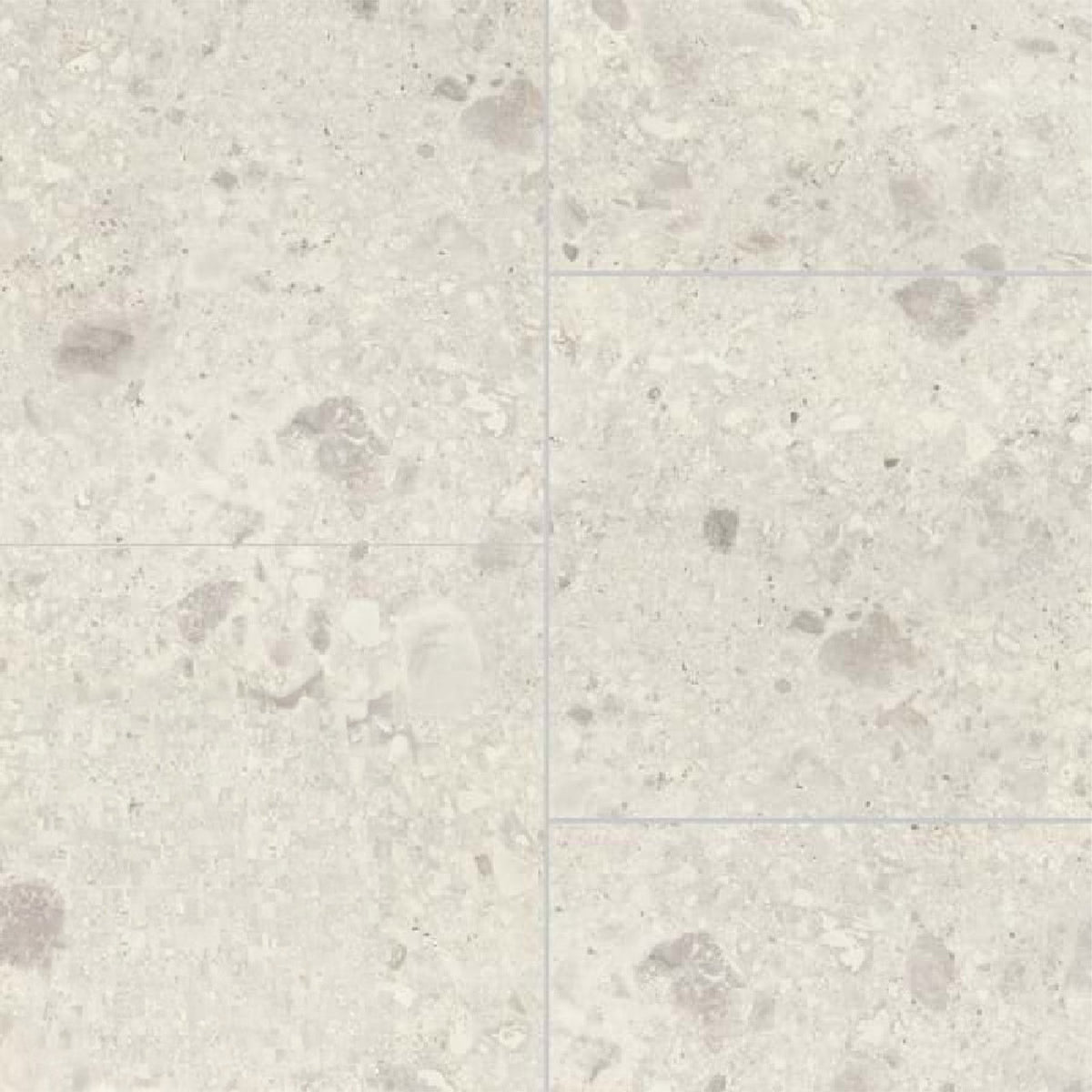 Multipanel Tile White Terrazzo XL Offset Bathroom Wall Panel 2400 x 598mm – Matt