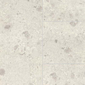 Multipanel Tile White Terrazzo XL Offset Bathroom Wall Panel 2400 x 598mm – Matt
