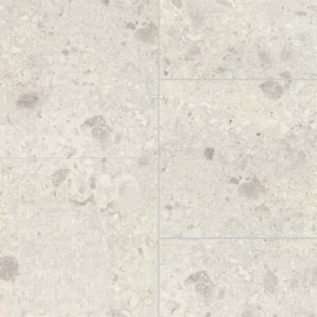 Multipanel Tile White Terrazzo XL Offset Bathroom Wall Panel 2400 x 598mm – Matt
