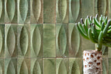Nantucket Green Eye Decor gloss porcelain wall and floor brick tile 75x200mm – image 4