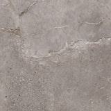 Ocean City grey stone effect matt porcelain wall and floor tile 600x600mm