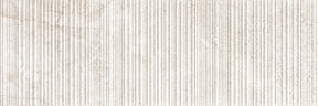 Ocean City white stone effect satin ceramic brick decor wall tile 300x600mm