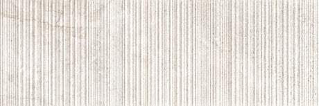 Ocean City white stone effect satin ceramic brick decor wall tile 300x600mm