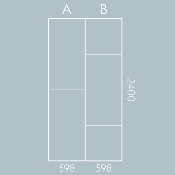 Multipanel Tile Valmasino Marble XL Offset Bathroom Wall Panel 2400 x 598mm – Matt, photo 2