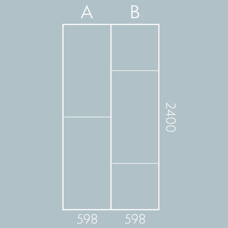 Multipanel Tile Valmasino Marble XL Offset Bathroom Wall Panel 2400 x 598mm – Matt, photo 2
