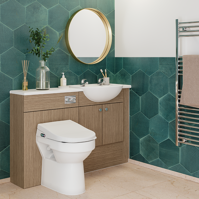 AKW Bidet Wash & Dry Toilet Pack – Close-Coupled, Back-to-Wall, Wall-Hung or Rise & Fall, photo 8