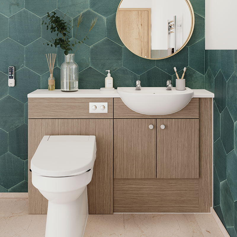 AKW Bidet Wash & Dry Toilet Pack – Close-Coupled, Back-to-Wall, Wall-Hung or Rise & Fall, photo 9