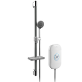 AKW Electric Shower Care Accessory Kit – Chrome, White, Mid Grey or Dark Blue Riser Rail, photo 2