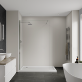 Multipanel Pure White Grey Bathroom Wall Panel – Matt, photo 3