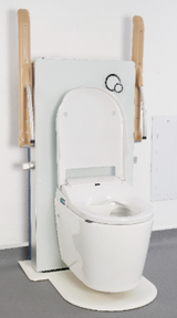 AKW Rise & Fall Height Adjustable Toilet Unit – Cistern Unit, Wall-Hung Pan or Both, photo 2