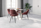 Sausalito grey stone effect matt porcelain wall and floor tile 600x1200mm rectified