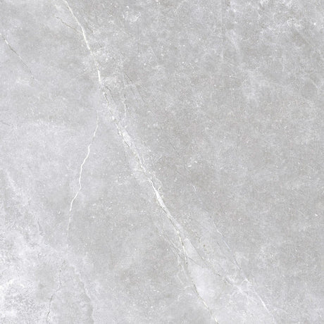 Sausalito grey stone effect porcelain tile 600x600mm detail