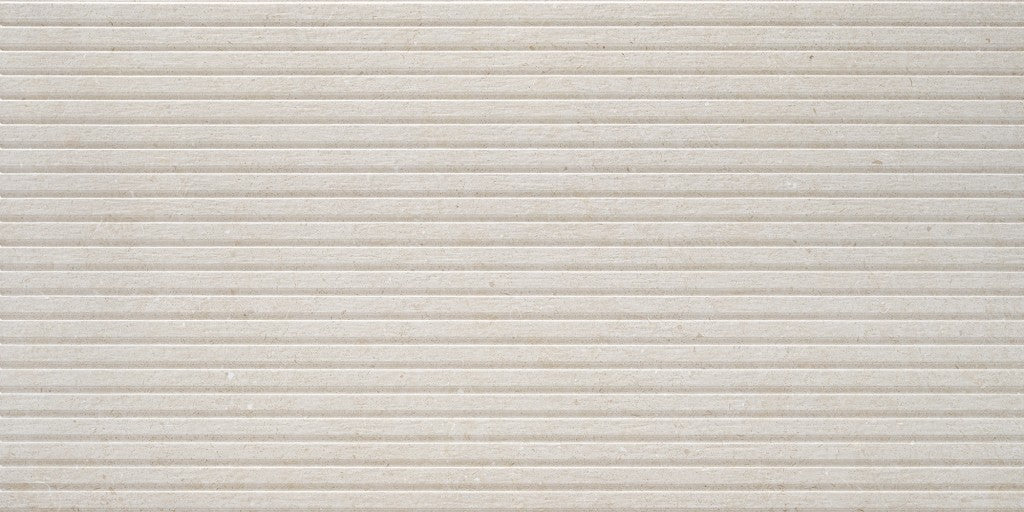 Savannah light grey brick decor porcelain tile on a feature wall