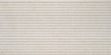 Savannah light grey stone effect decor tile in a room setting