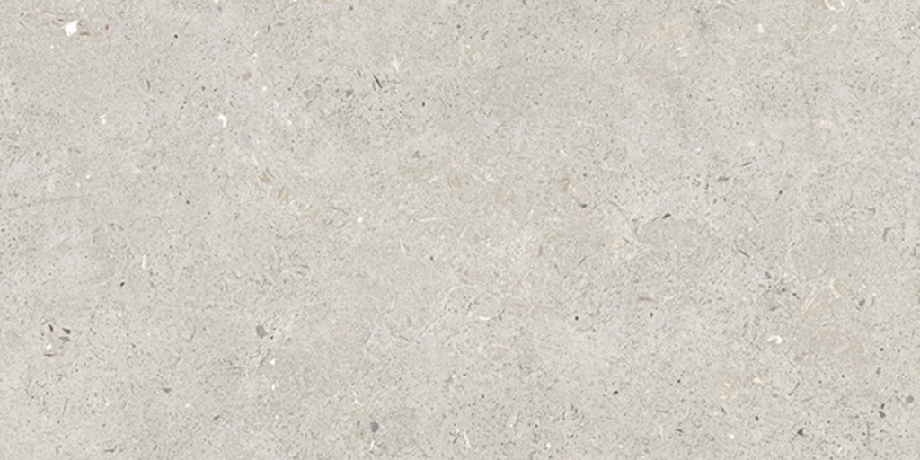 Savannah light grey stone effect matt porcelain wall and floor tile 300x600mm