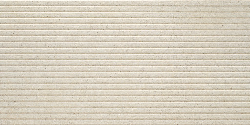 Savannah sand stone effect decor tile in a room setting