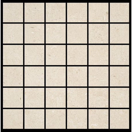 Savannah sand stone effect matt porcelain mosaic wall and floor tile sheet 300x300mm
