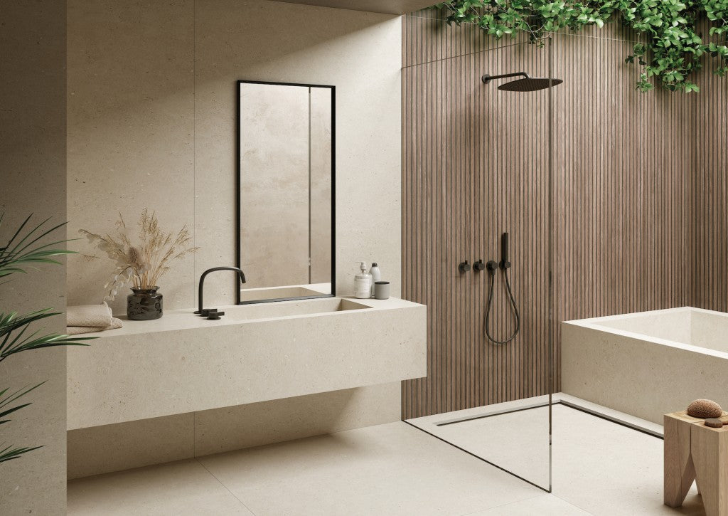 Savannah sand stone effect matt porcelain wall and floor tile 600x1200mm