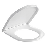 Kartell K-VIT Slim Wrap Over Premium D-Shaped Toilet Seat White Gloss (SEA102D)