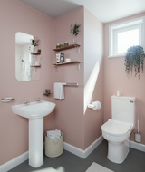 AKW Carbamide Soft Close Toilet Seat with Lid (23588)