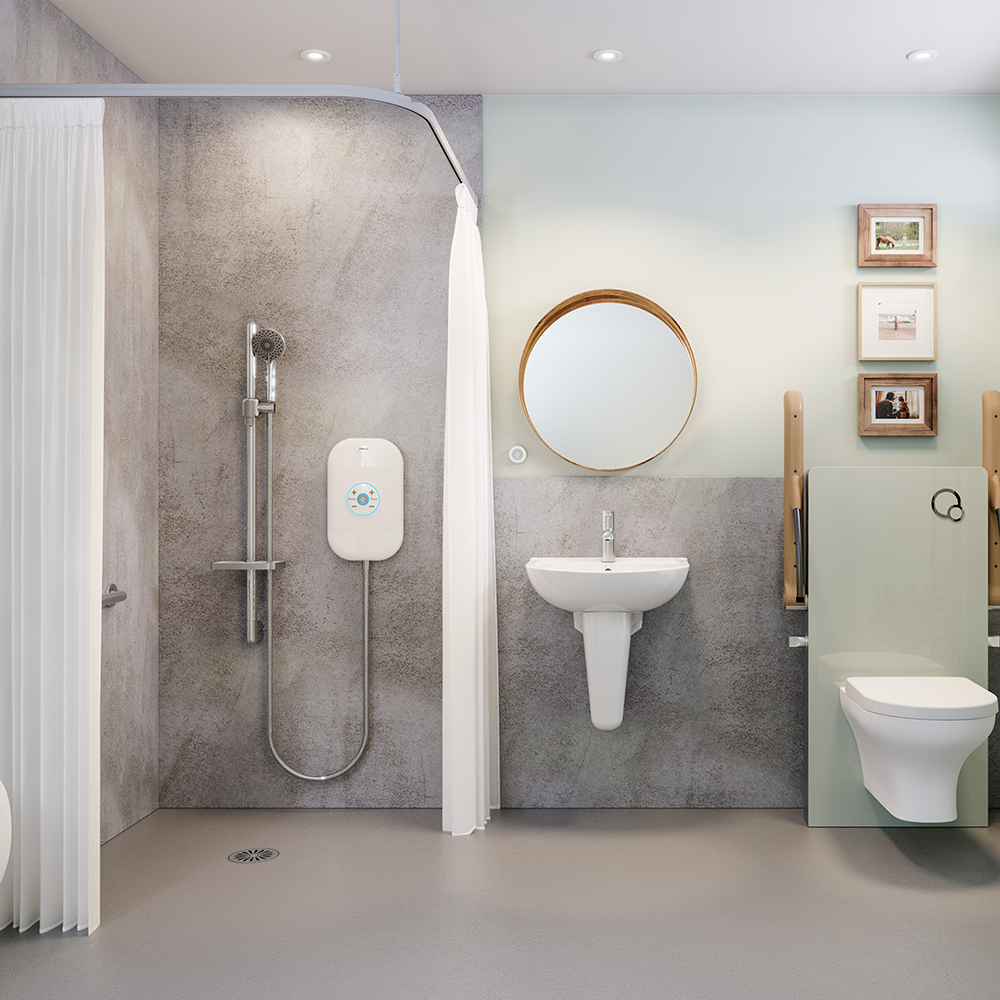 AKW SmartCare Plus Thermostatic Electric Care Shower – Choice of kW & Kit Colour, photo 8