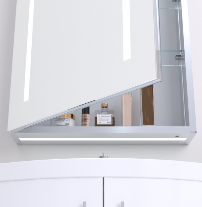 Kartell K-VIT Spectrum 700 x 500mm LED Mirror Cabinet (MIR102)
