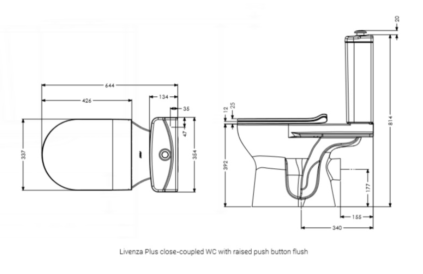 AKW Livenza Plus Toilet Cistern, photo 4