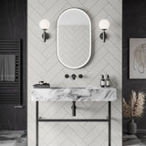 Multipanel Tile White Grey Herringbone Bathroom Wall Panel 2400 x 598mm – Matt, photo 2