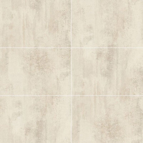 Multipanel Tile White Gypsum Large Tile Bathroom Wall Panel 2400 x 598mm – Textured Matt