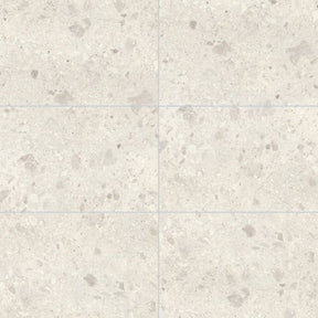 Multipanel Tile White Terrazzo Large Tile Bathroom Wall Panel 2400 x 598mm – Matt