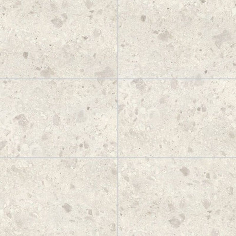 Multipanel Tile White Terrazzo Large Tile Bathroom Wall Panel 2400 x 598mm – Matt