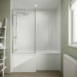 Multipanel Classic White Snow Bathroom Wall Panel